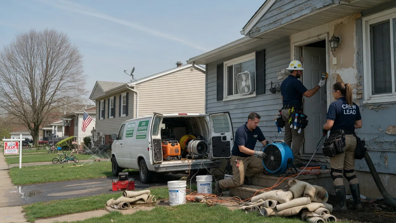 Flood Cleanup in Yeagertown, PA near me